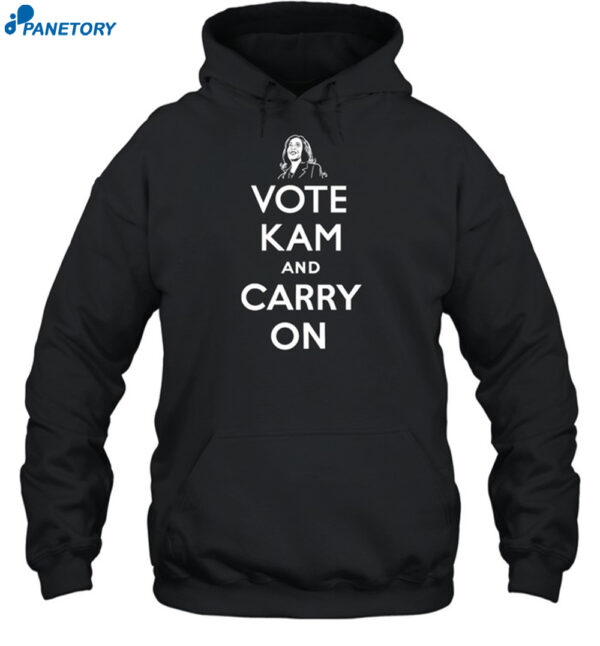 Vote Kam And Carry On Shirt 2