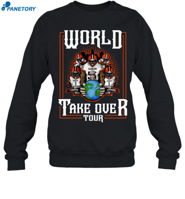 World Take Over Tour 2024 Shirt 1