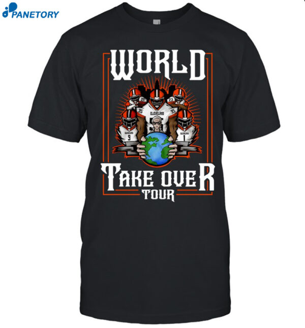 World Take Over Tour 2024 Shirt