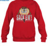 Looney Tunes Taz Sack Em X Atlanta Falcons Shirt 1