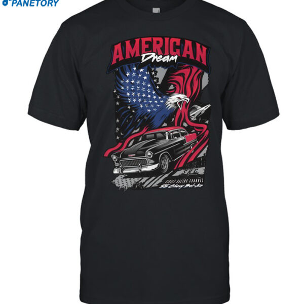 American Dream Street Racing Channel Eagle Shirt