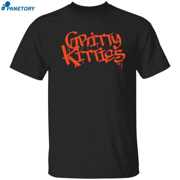 Detroit Baseball Gritty Kitties Shirt