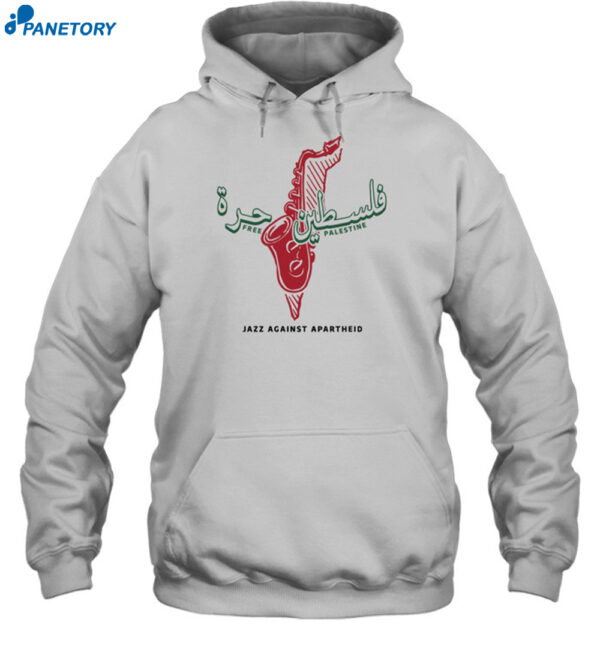 Free Palestine Jazz Against Apartheid Shirt 1