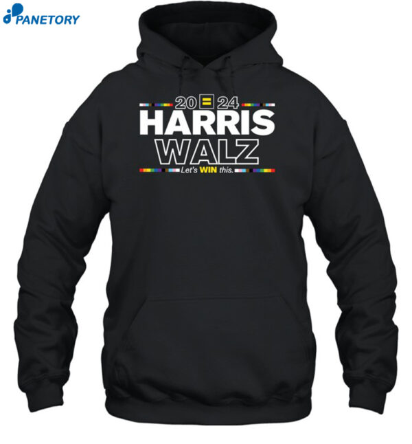 Harris Walz 2024 Let's Win This Shirt 2