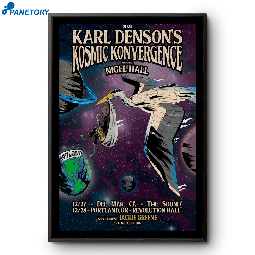 Karl Denson's Tiny Universe Dec 27 2024 Del Mar Ca Portland OR Dec 28 2024 Poster 2 Karl Denson's Tiny Universe Dec 27 2024 Del Mar Ca Portland Or Dec 28 2024 Poster