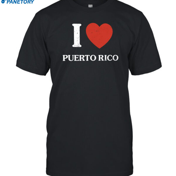 Kennethcole I Love Puerto Rico Shirt