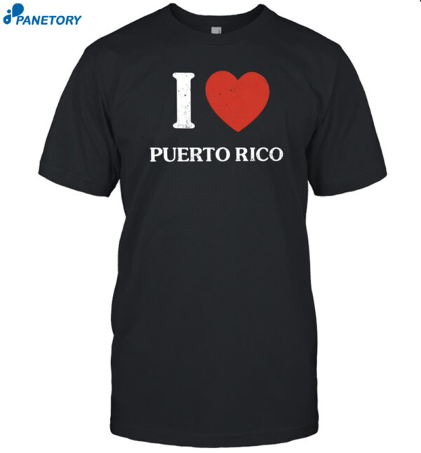 Kennethcole I Love Puerto Rico Shirt