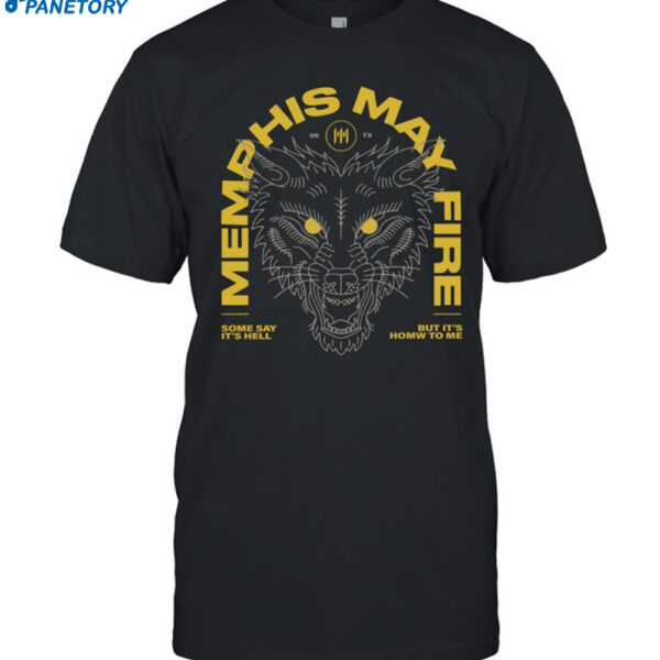 Memphis May Fire Wolf 2024 Shirt