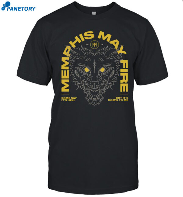 Memphis May Fire Wolf 2024 Shirt