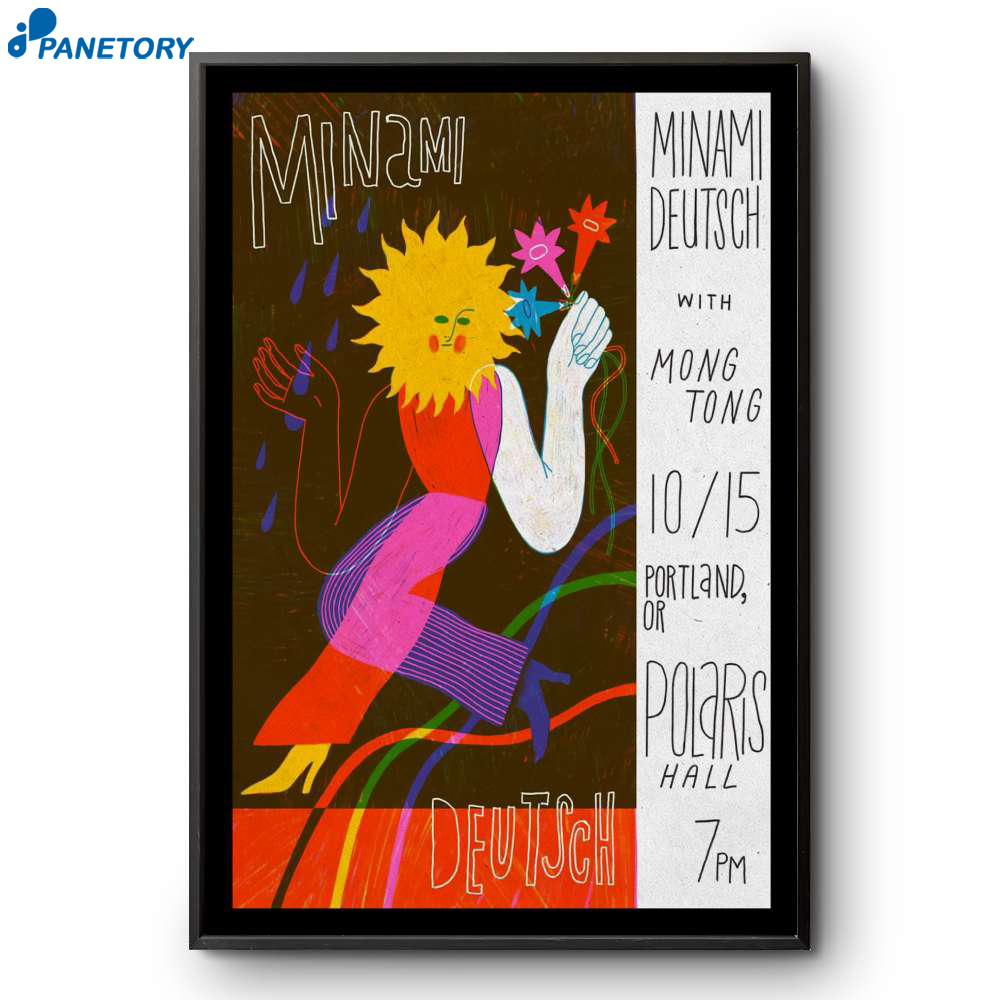 Minami Deutsch Portland Or Polaris Hall Oct 15 2024 Poster 2 Minami Deutsch Portland Or Polaris Hall Oct 15 2024 Poster