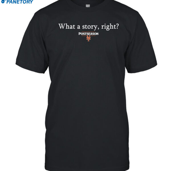 New York Mets What A Story Right 2024 Shirt