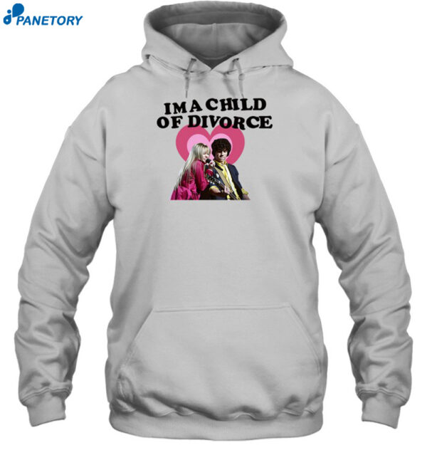 Nick Jonas And Miley Cyrus I'm A Child Of Divorce Shirt 2