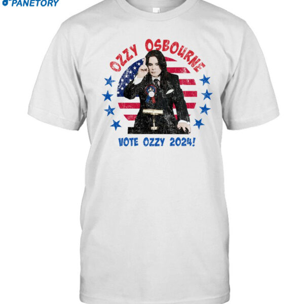 Ozzy Osbourne Vote For Ozzy 2024 Shirt