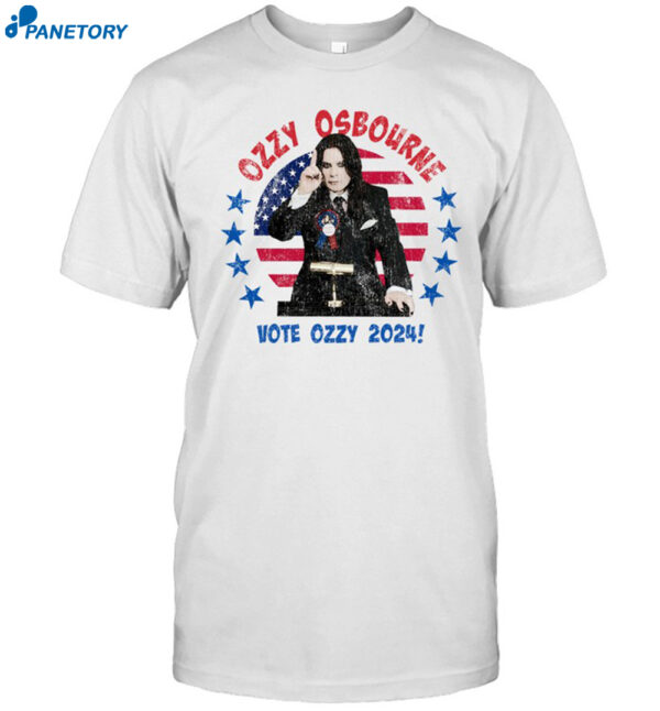 Ozzy Osbourne Vote For Ozzy 2024 Shirt