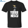 Sabrina Rocking The Yerrr Nescu Shirt