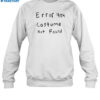 Setupspawn Wearing Error 404 Costume Not Found Shirt 1