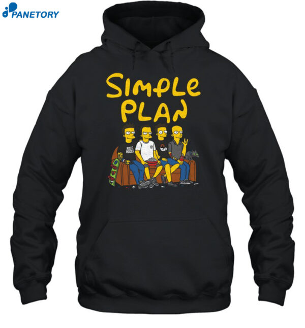 Simple Plan Tour North American 24 Shirt 2