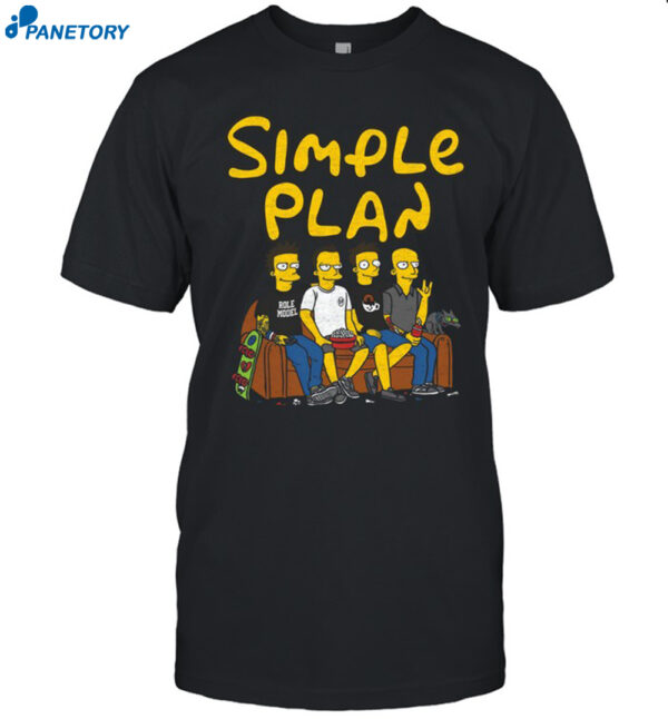 Simple Plan Tour North American 24 Shirt