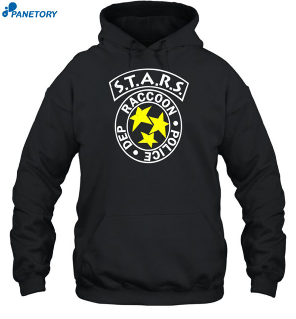 Stars Raccoon Police Department Hoodie