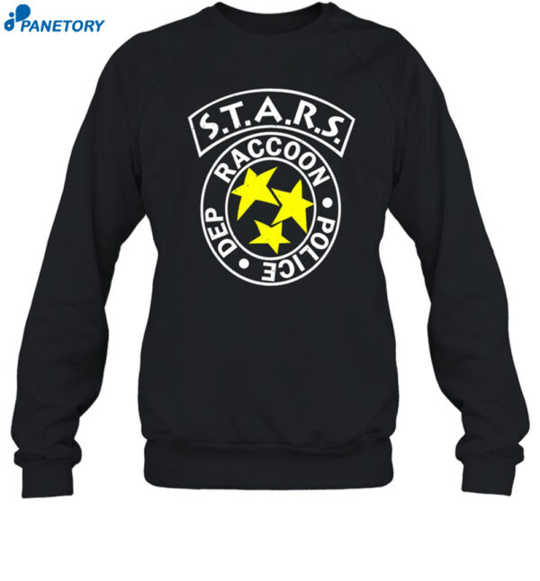 Stars Raccoon Police Department Sweatshirt