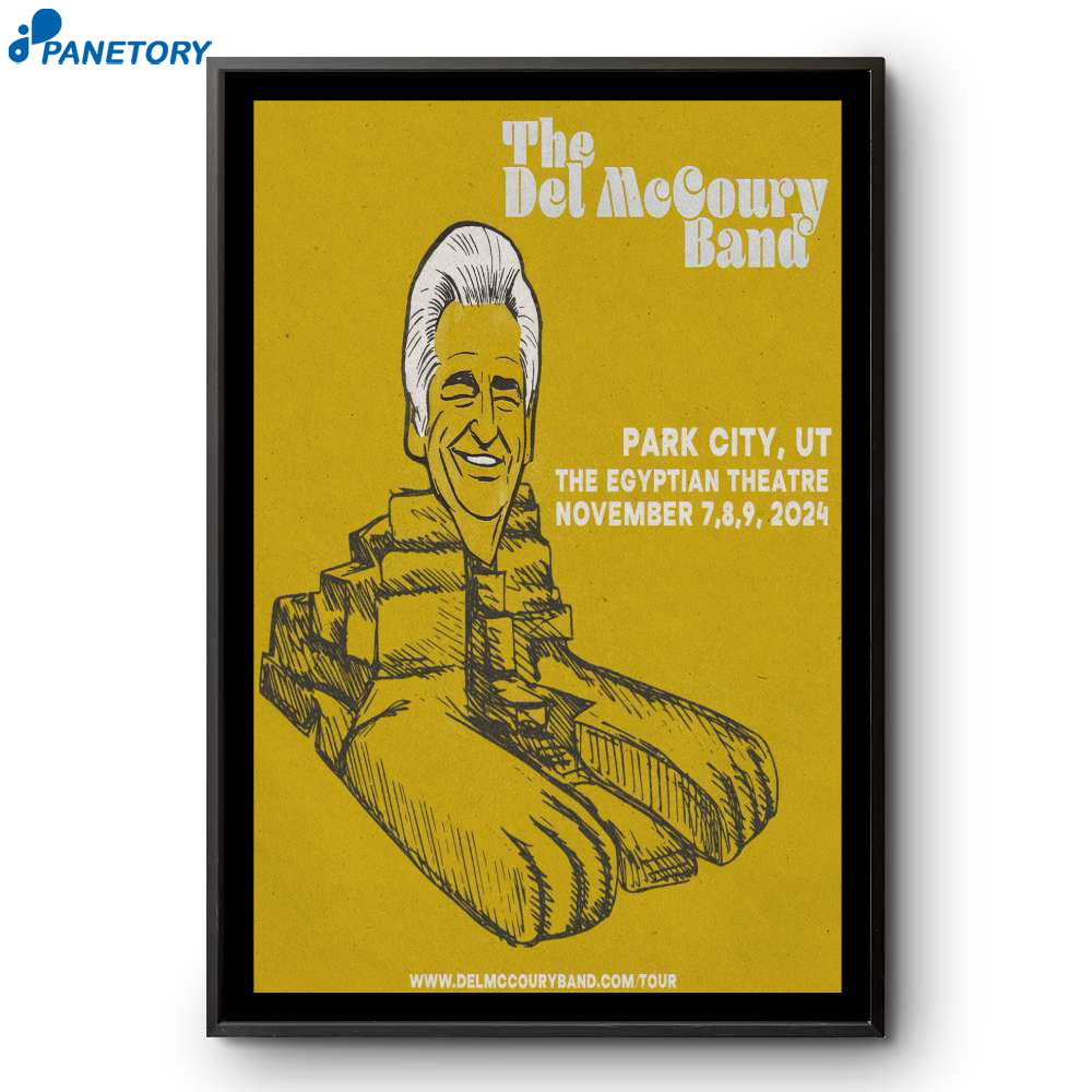 The Del Mccoury Band Egyptian Theatre Nov 7-9 2024 Poster 2 The Del Mccoury Band Egyptian Theatre Nov 7-9 2024 Poster