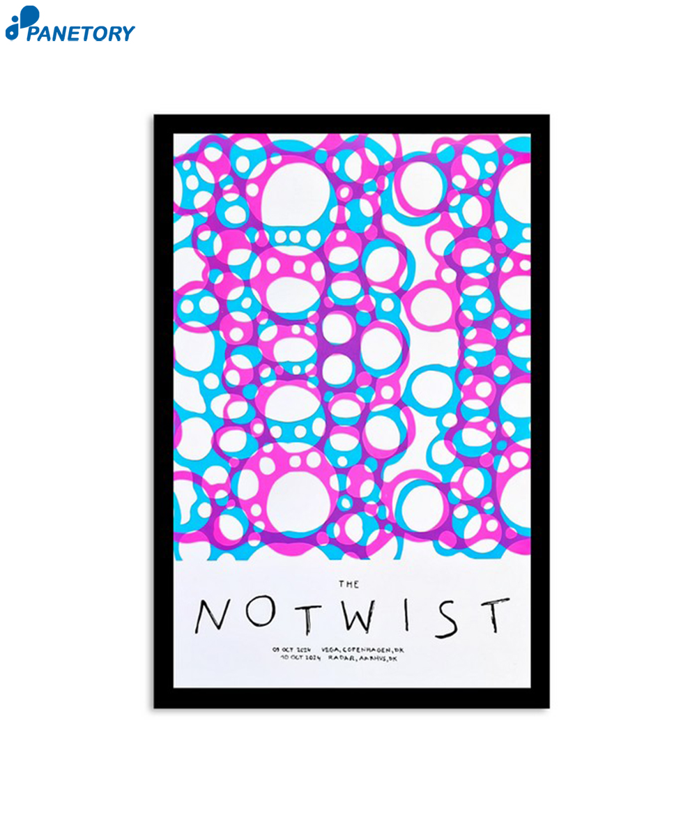 The Notwist Copenhagen Dk & Aarhus Dk Oct 10 2024 Poster 2 The Notwist Copenhagen Dk & Aarhus Dk Oct 10 2024 Poster