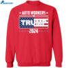 Trump Fans Auto Workers For Trump Shirt 1