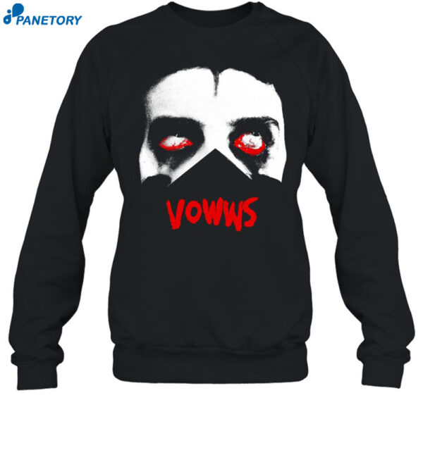 Vowws Hollow Face Halloween Shirt 1