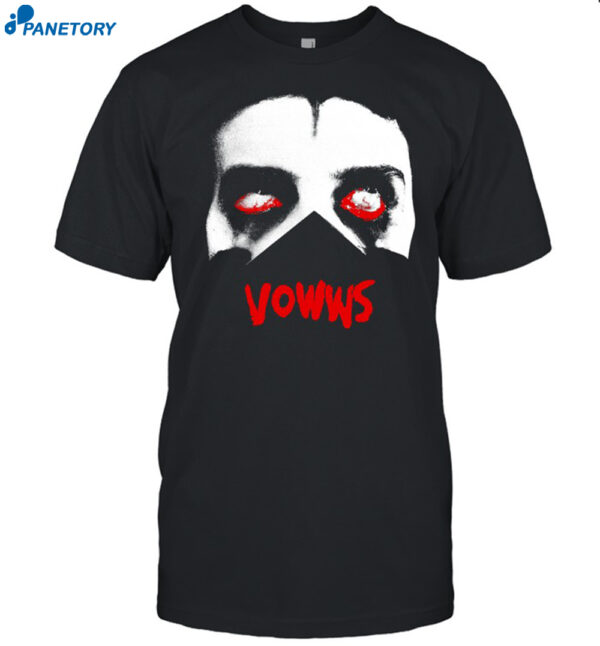 Vowws Hollow Face Halloween Shirt