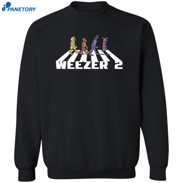 Weezer 2 Fnaf Animatronics Shirt 2