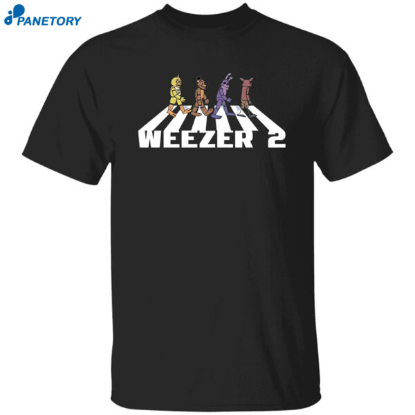 Weezer 2 Fnaf Animatronics Shirt