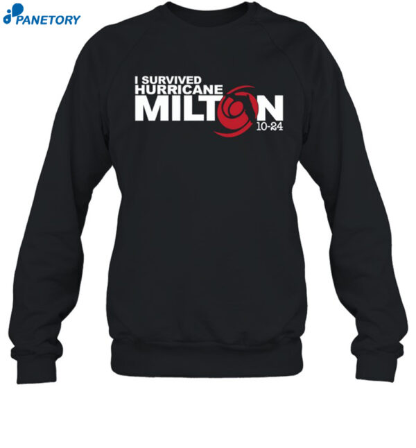 I Survived Hurricane Milton Florida 2024 Shirt 1