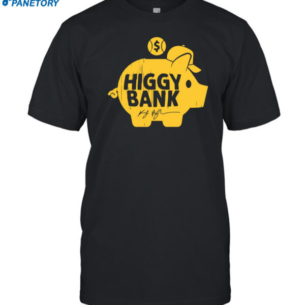 San Diego Padres Kyle Higashioka Higgy Bank Shirt