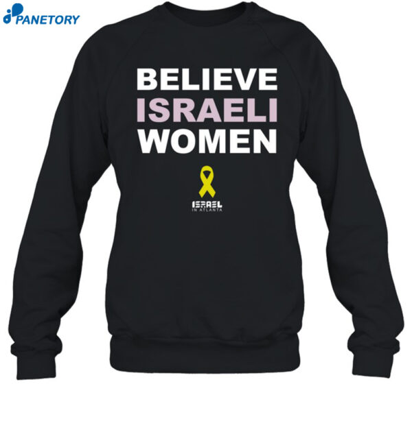 Believe Israeli Women Shirt 1