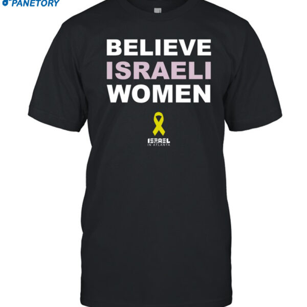 Believe Israeli Women Shirt