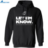 Cavaliers Let Em Know Shirt 1