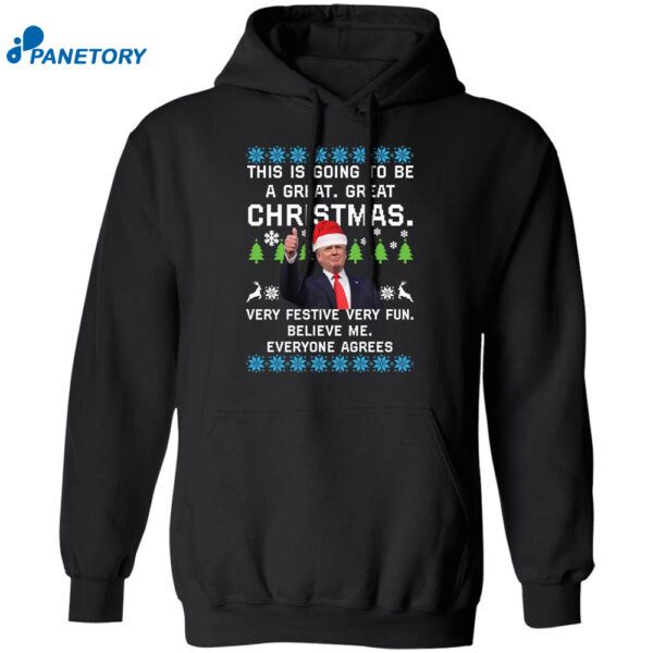 Donald Trump This Is Going To Be A Great Great Christmas Sweatshirt 1