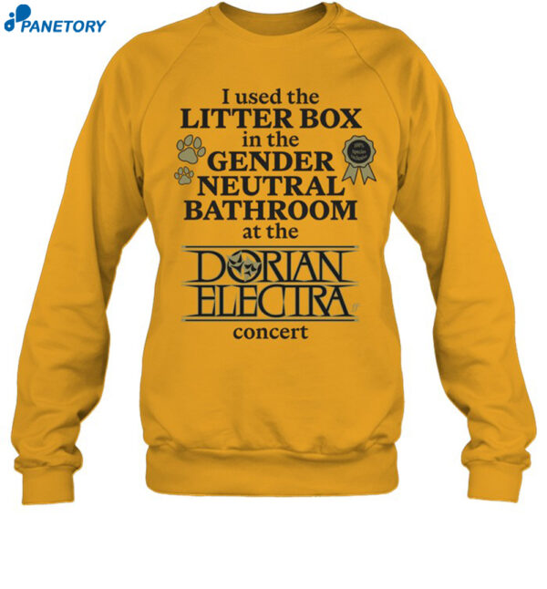 Dorian Electra Litterbox Concert Shirt 1