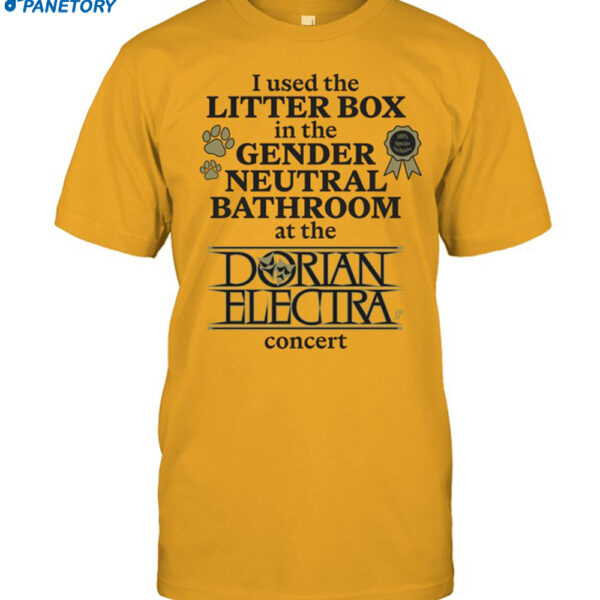 Dorian Electra Litterbox Concert Shirt