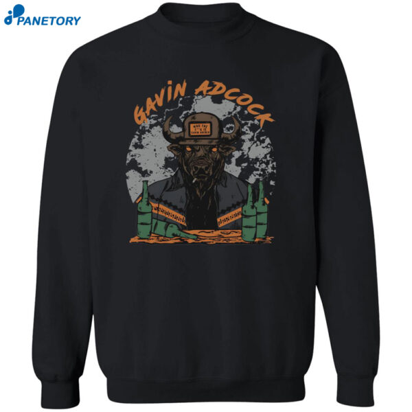 Gavin Adcock Graphite Bull Shirt 2