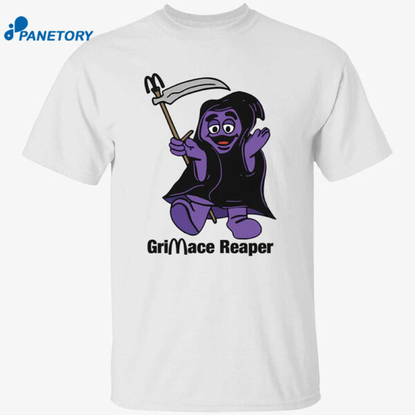 Grimace Reaper Mcdonald’s Shirt