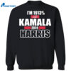 Jasmine Crockett I’m 1913% With Kamala Harris 2024 Shirt 1