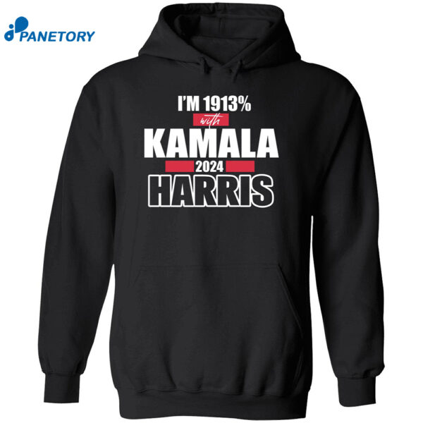 Jasmine Crockett I’m 1913% With Kamala Harris 2024 Shirt 2