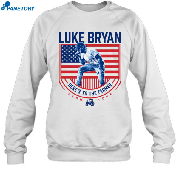 Luke Bryan Here's To The Farmer Farm Tour 2024 Shirt 1