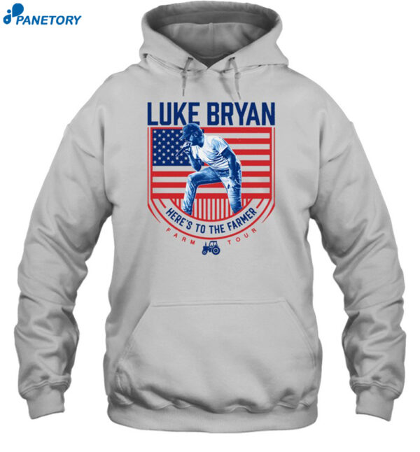 Luke Bryan Here's To The Farmer Farm Tour 2024 Shirt 2