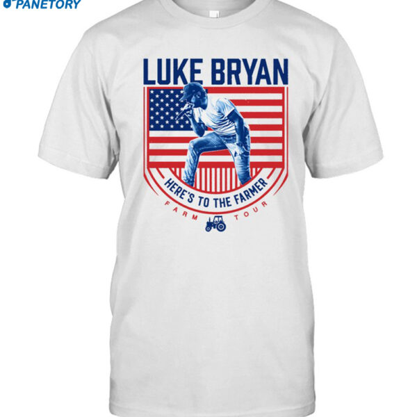 Luke Bryan Here's To The Farmer Farm Tour 2024 Shirt