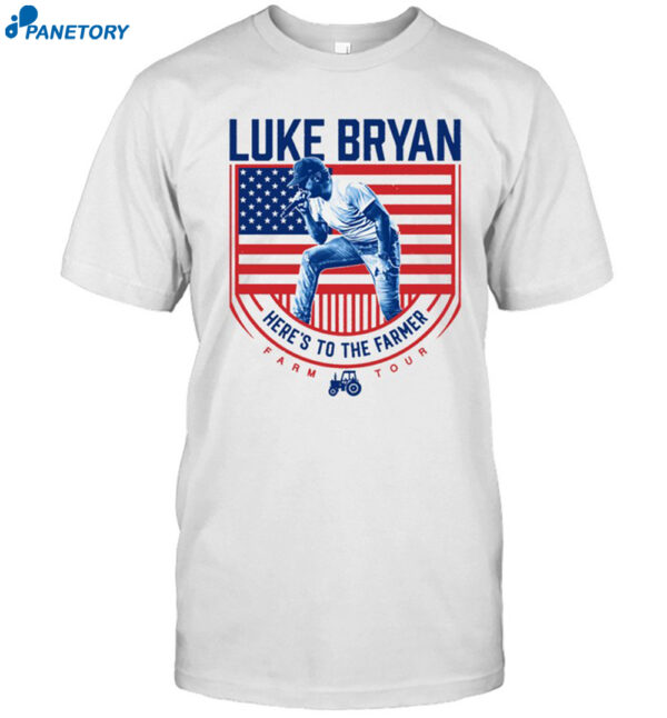 Luke Bryan Here's To The Farmer Farm Tour 2024 Shirt