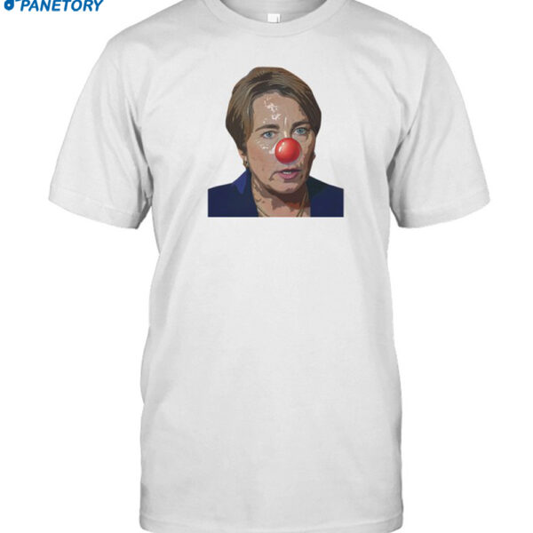 Maura Healey Cartoon Clown Nose Shirt