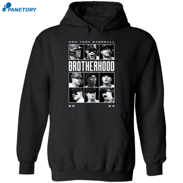 New York Yankees Team Collage Brotherhood 2024 Shirt 1