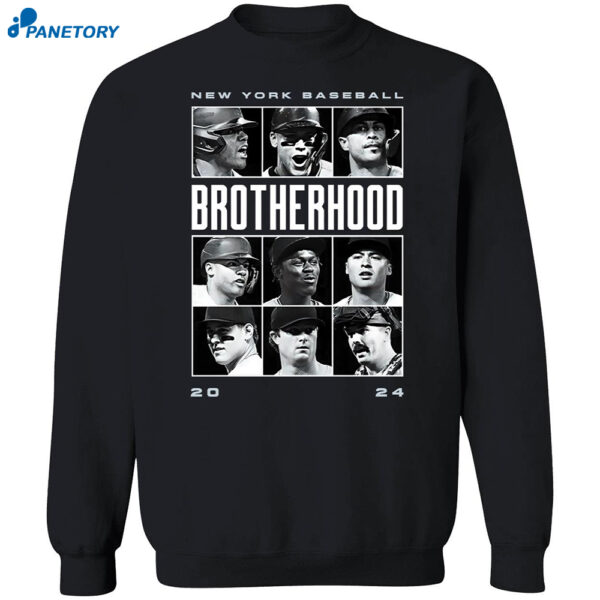 New York Yankees Team Collage Brotherhood 2024 Shirt 2